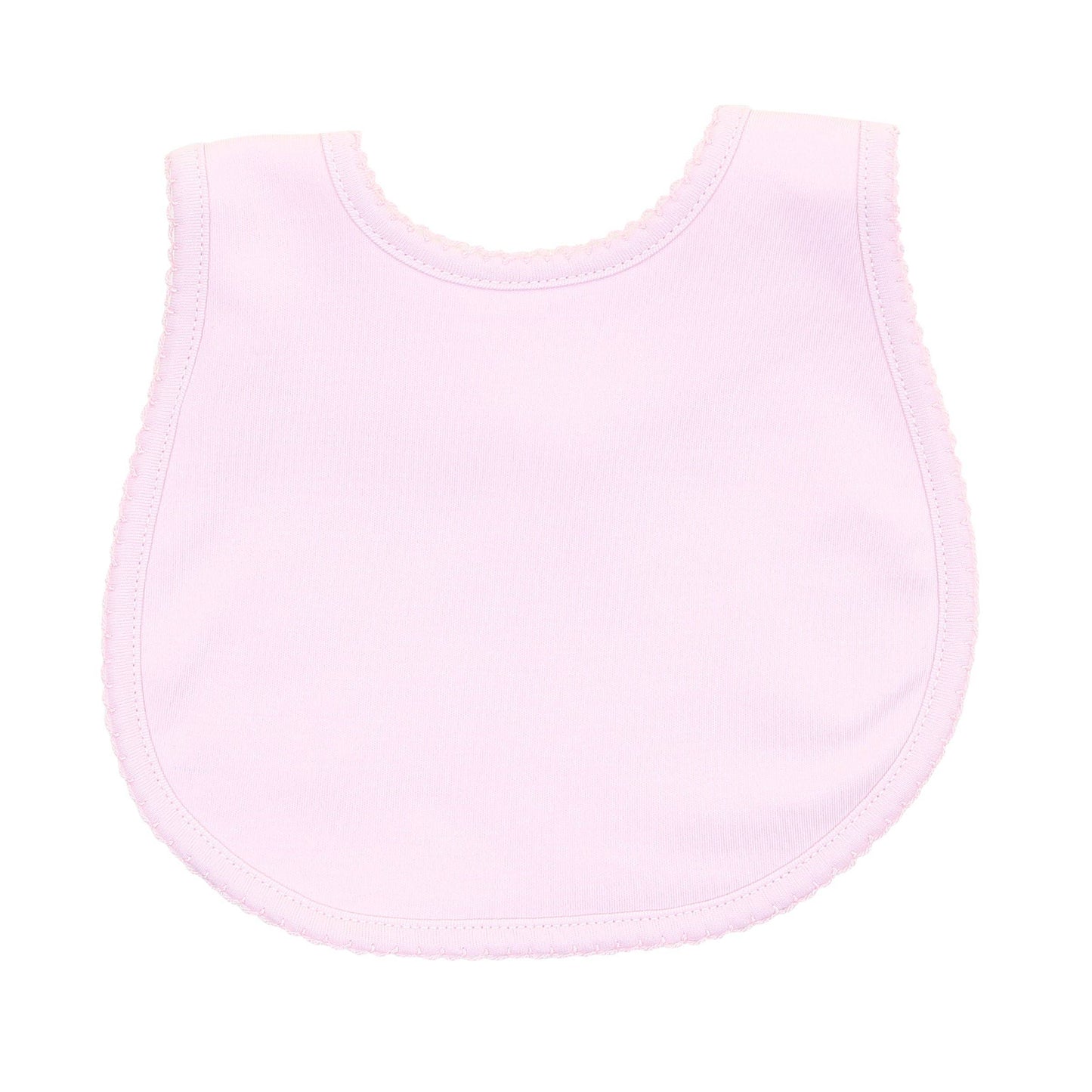 Essentials Solid Pink Bib: Pink / One Size