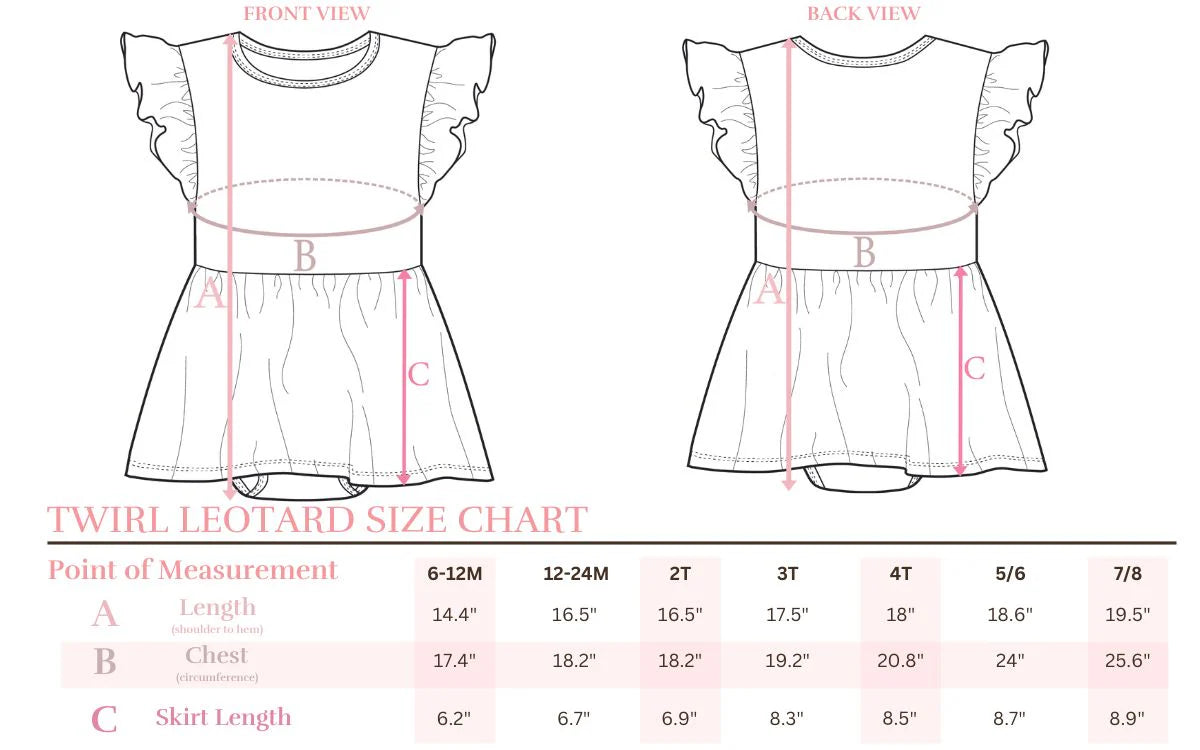 Prima Ballerina S/S Twirl Leotard