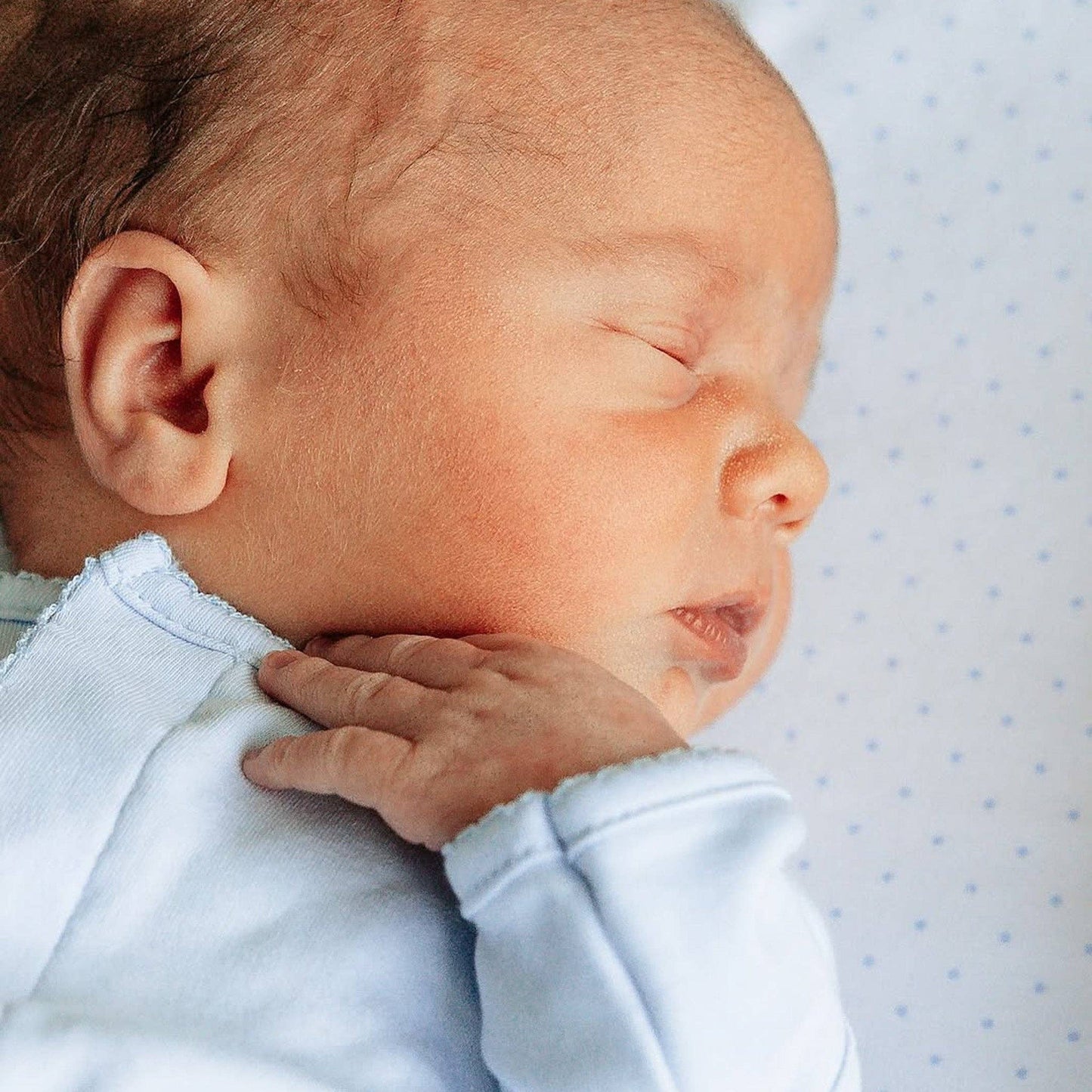 Blue Converter Gown – Baby Boy Layette Essential