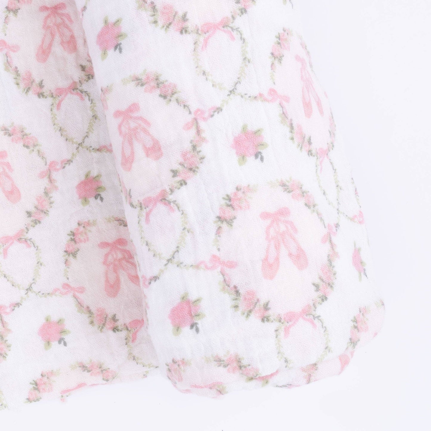 Cameo Ballet Shoes - Swaddle Blanket: 47X47