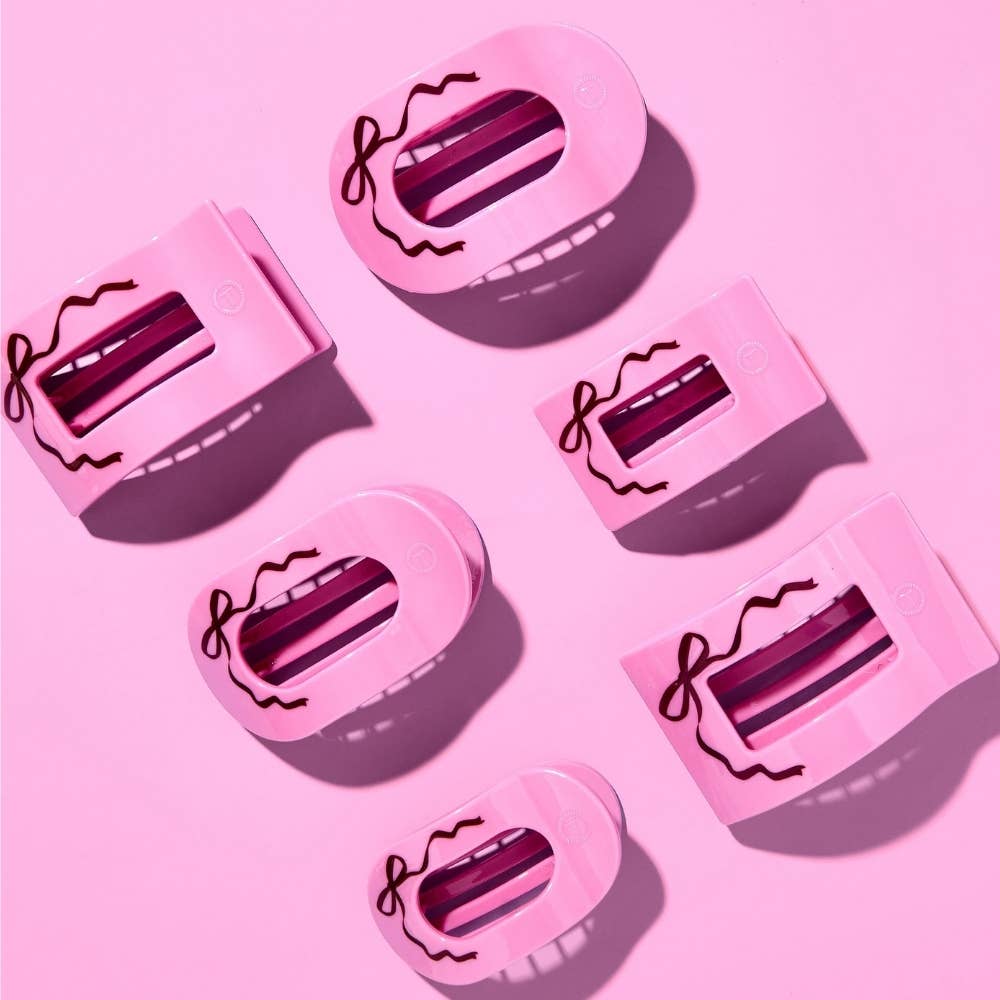 Just Add a Bow | Small | Flat Round Hair Clip