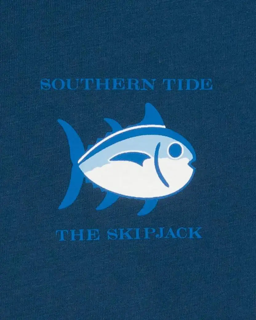 Youth SS Classic Skipjack Tee: Yacht Blue