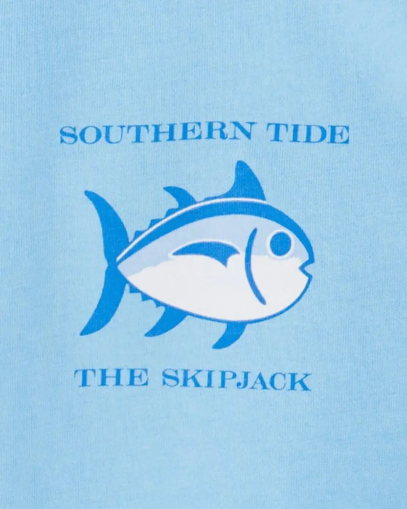 Youth SS Classic Skipjack Tee: Ocean Channel
