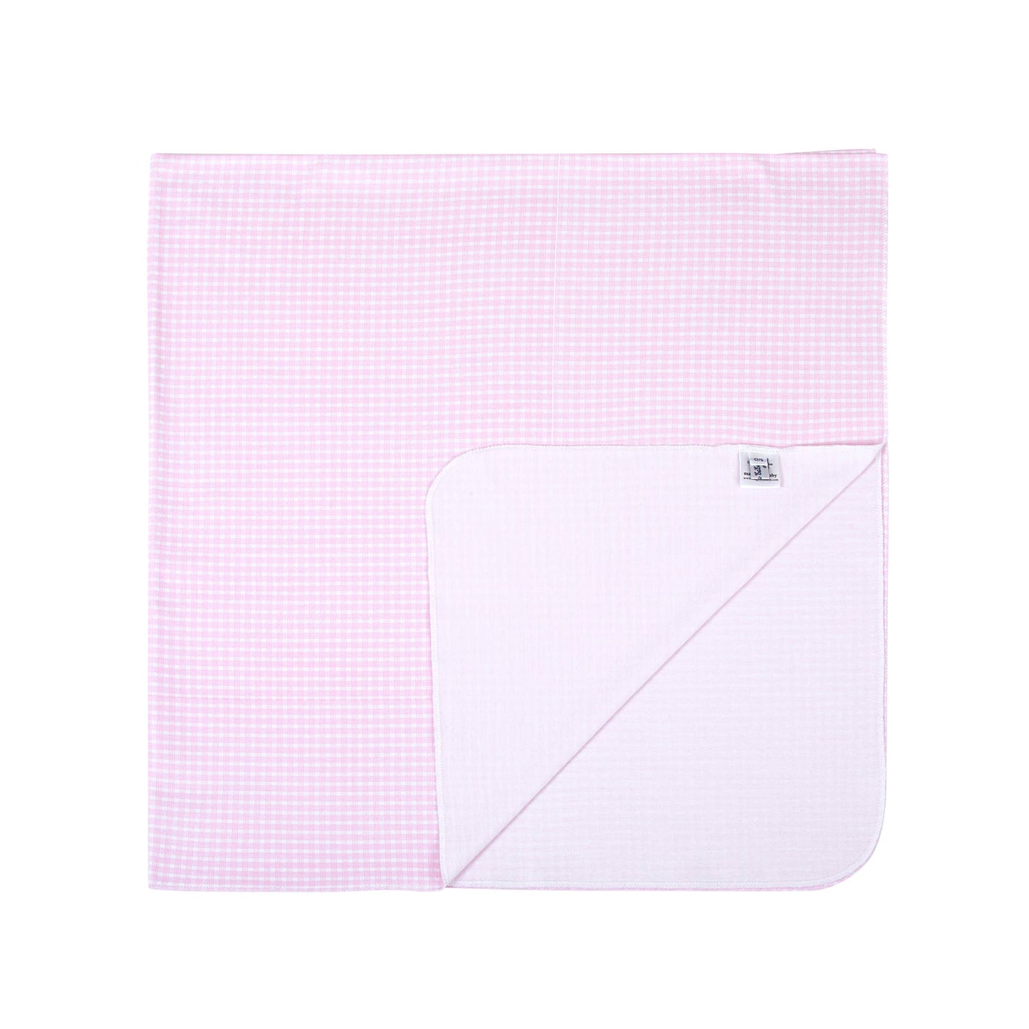 New Beginnings Pink Swaddle Blanket: Pink / O/S