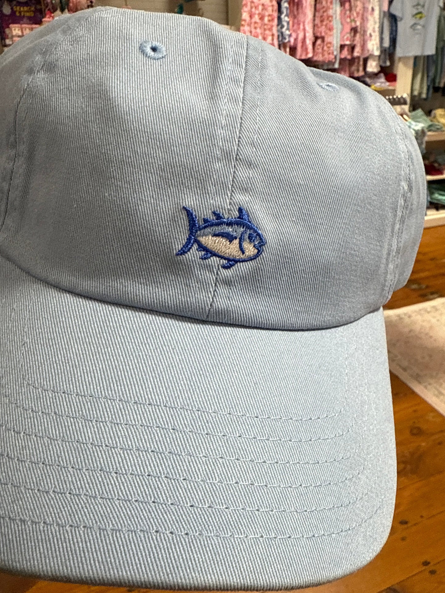 (M) Mini Skipjack Hat: Tide Blue