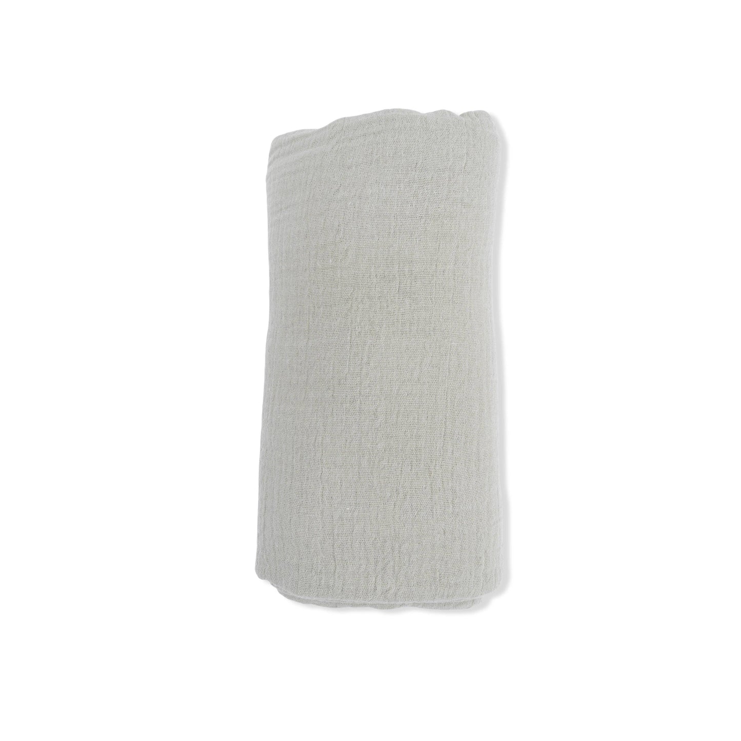 Solid Muslin Desert Green - Swaddle Blanket: 47X47
