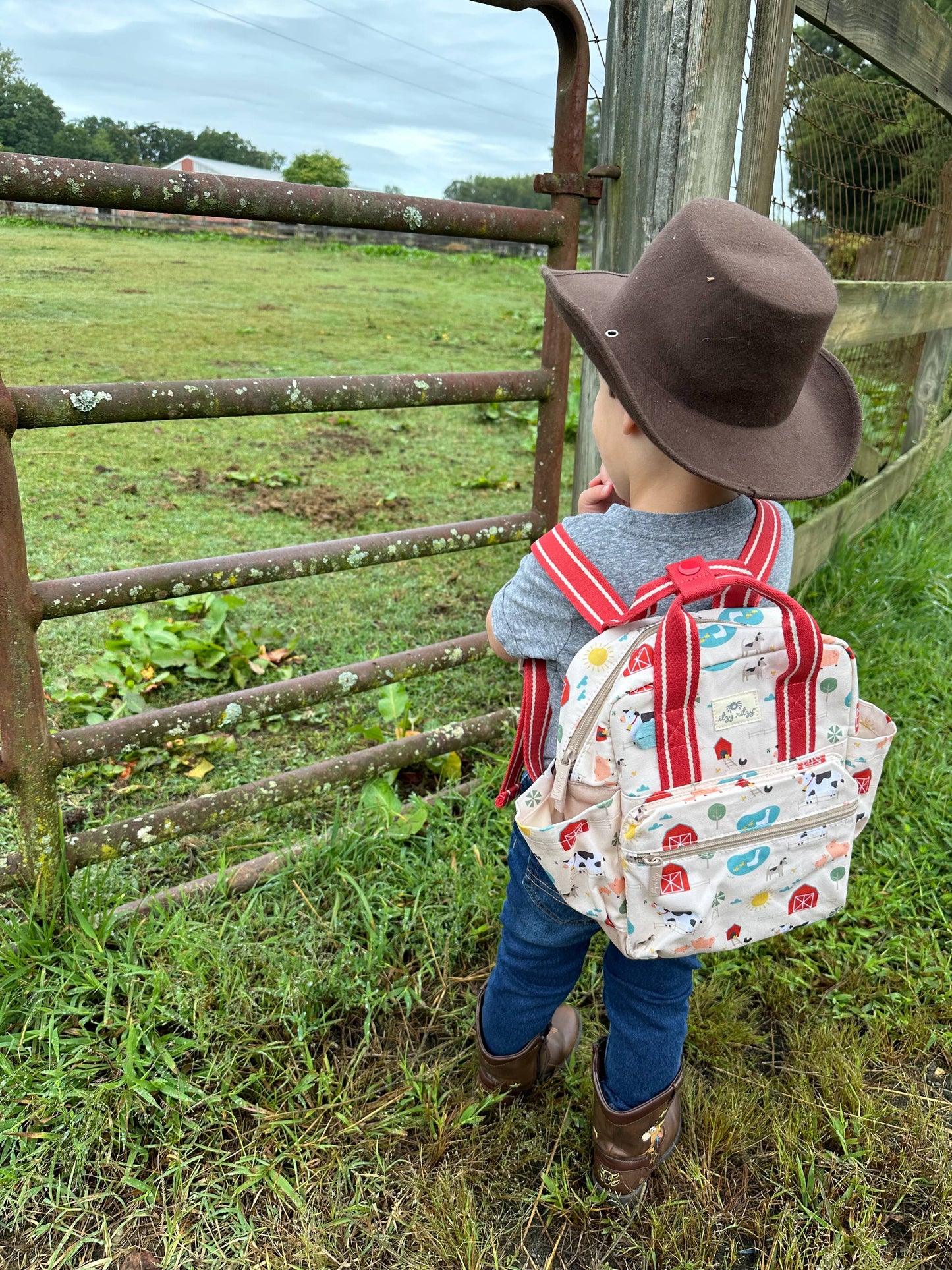 *NEW OPTIONS* Itzy Bitzy Backpack: Farm Friends