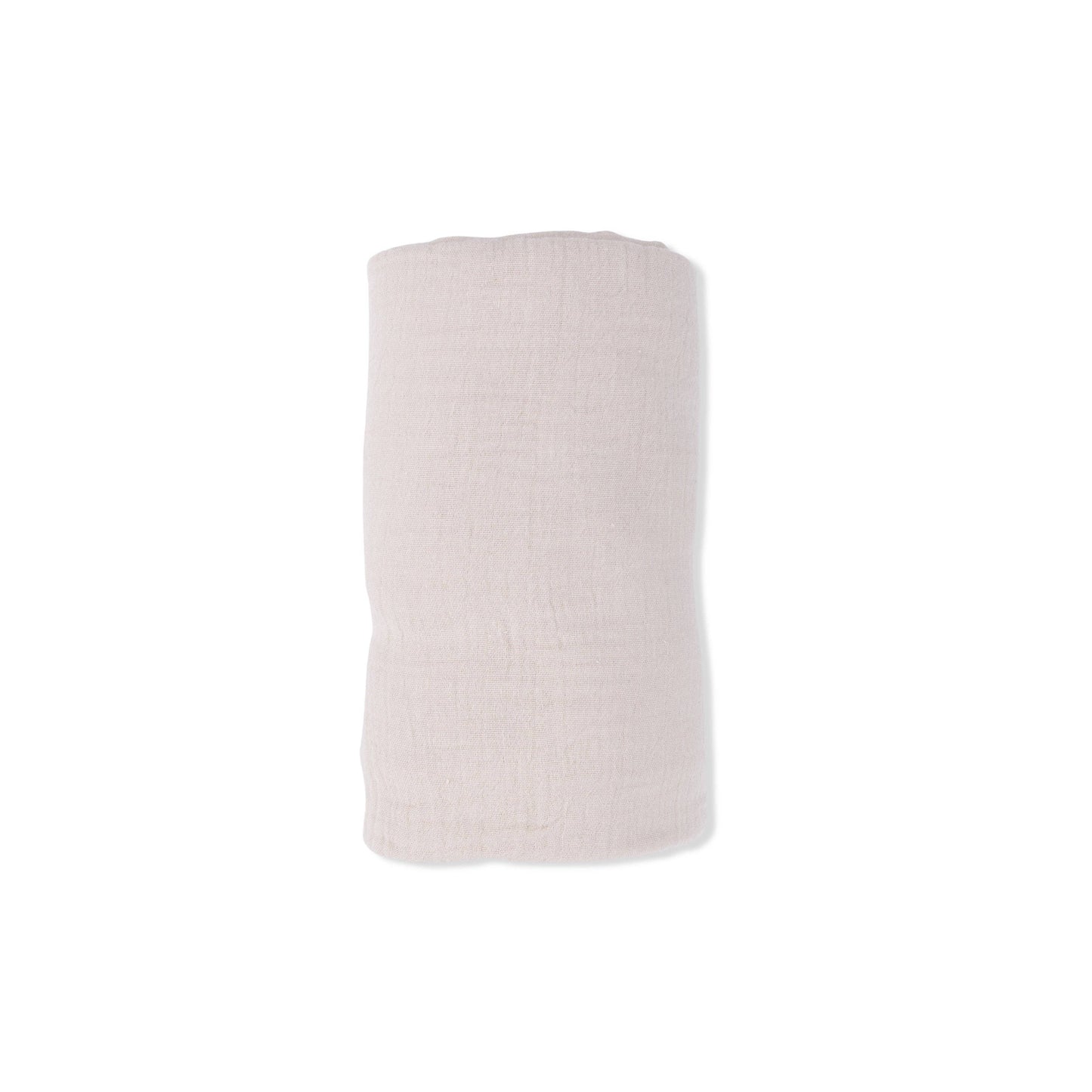 Solid Muslin French Oak - Swaddle Blanket: 47X47