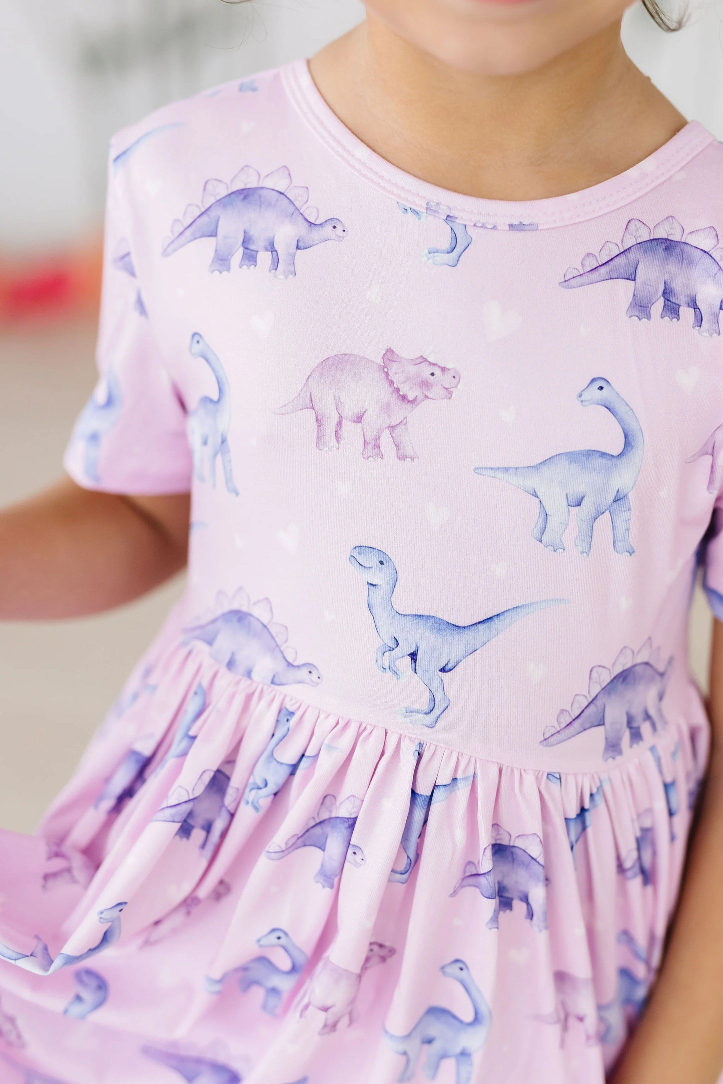 JURASSIC JOY S/S POCKET TWIRL DRESS