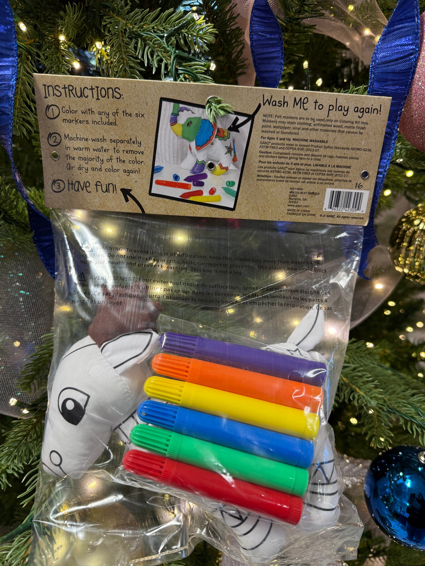 7” Color Kit Reindeer