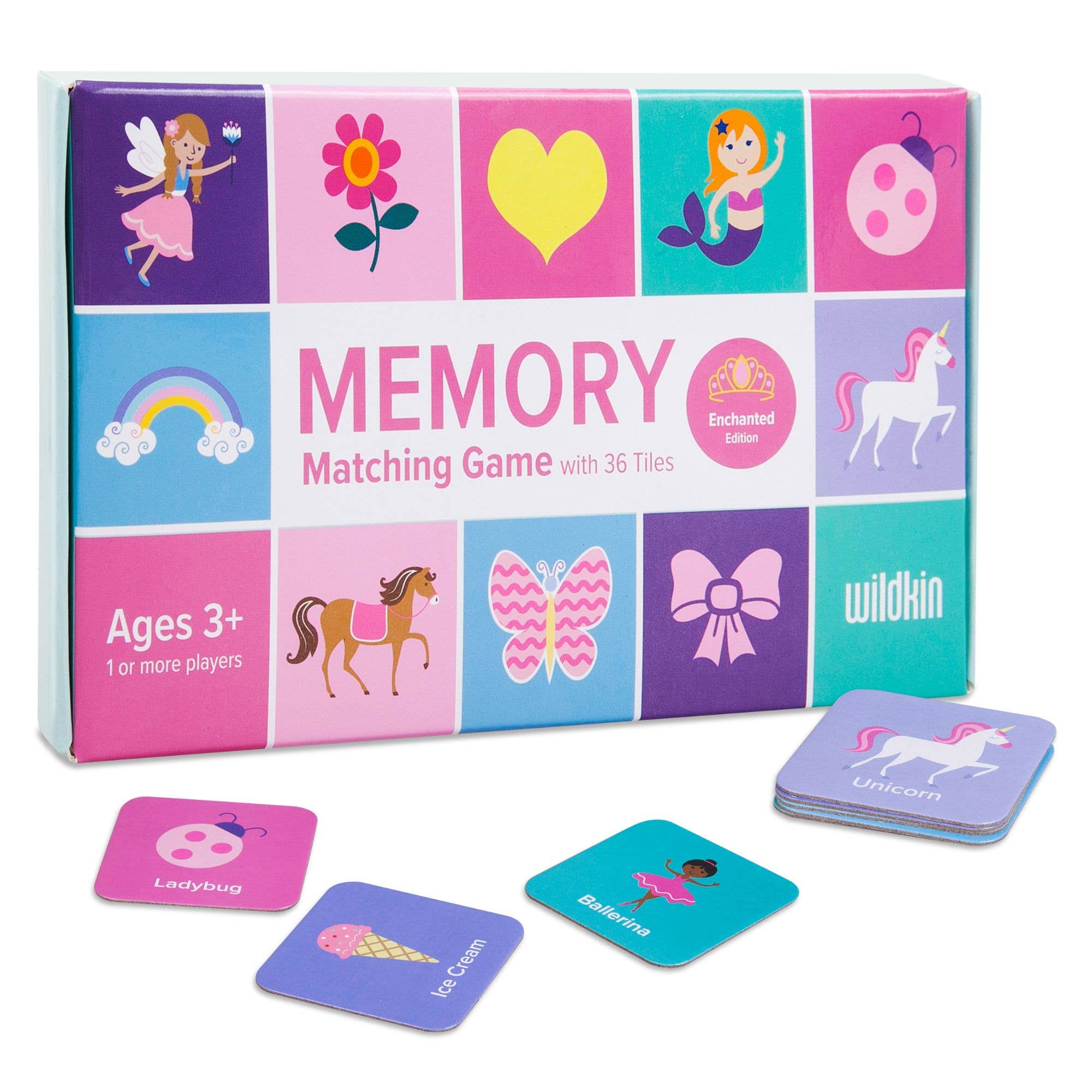 Memory Matching Game 36 pc - Enchanted Edition - 18 pairs – Claire ...