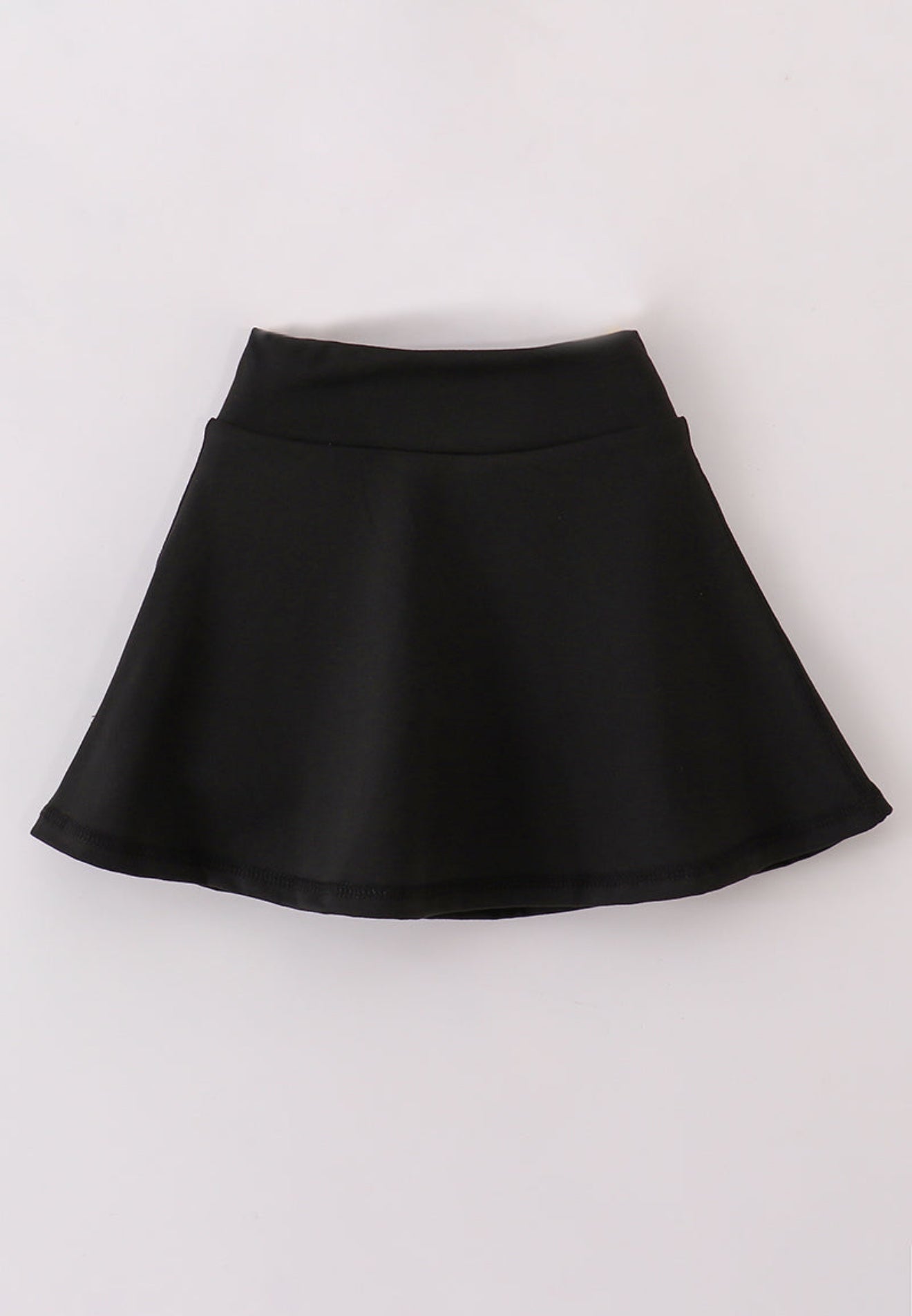 Black Active Skorts