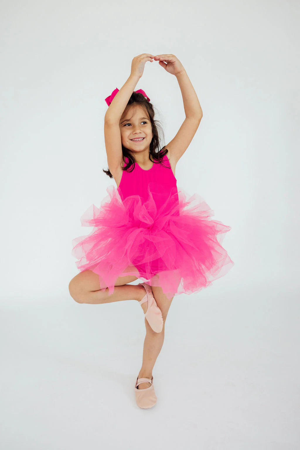 Hot Pink Tank Tutu Leotard