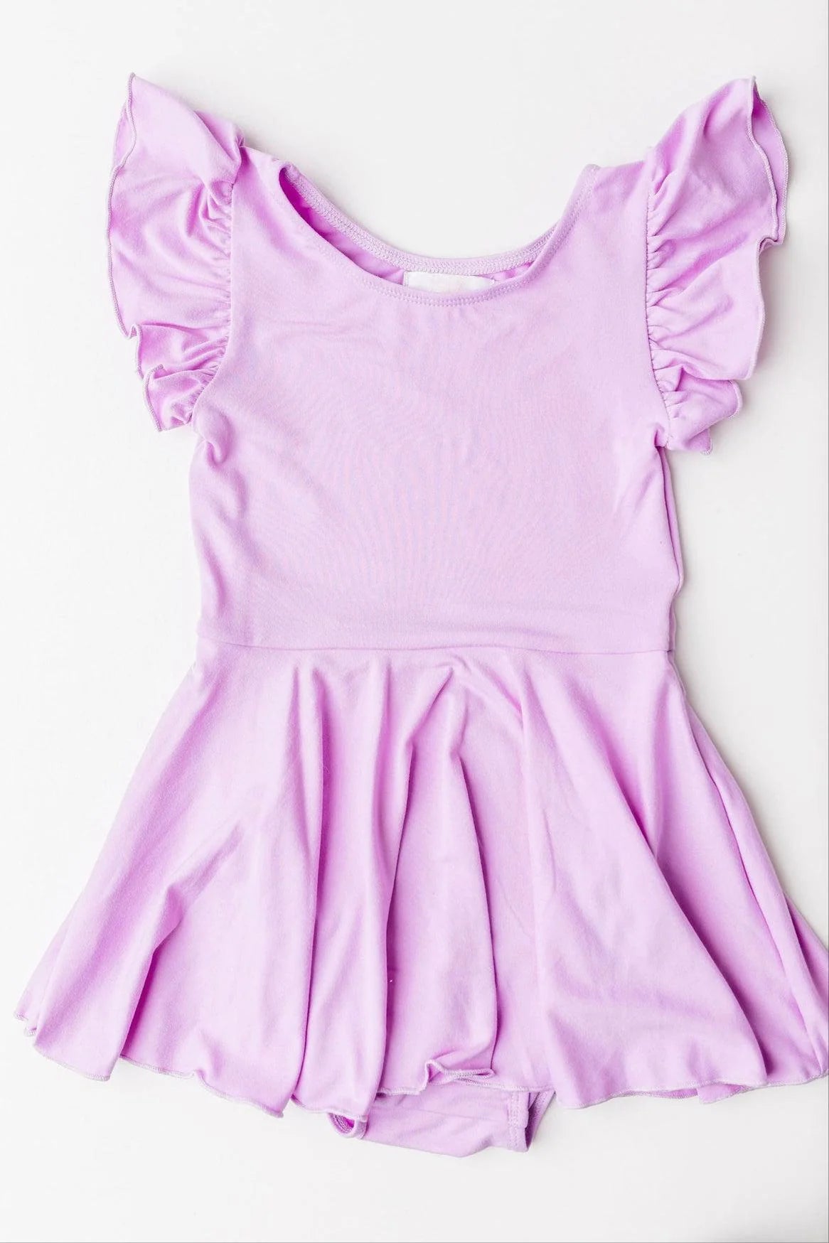 Bright Lilac S/S Twirl Leotard