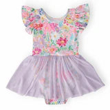 Field of Flowers S/S Twirl Leotard