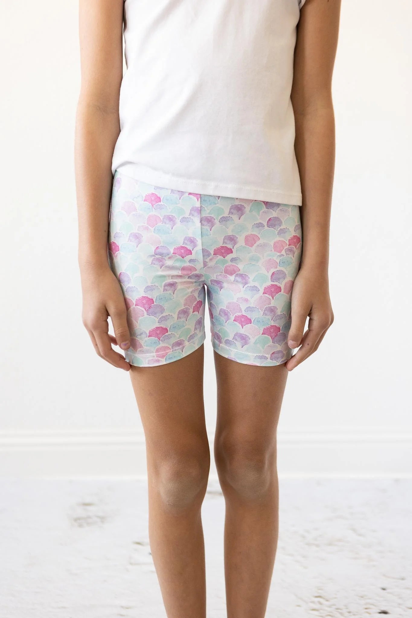 Mermaid Scales Twirl Shorts