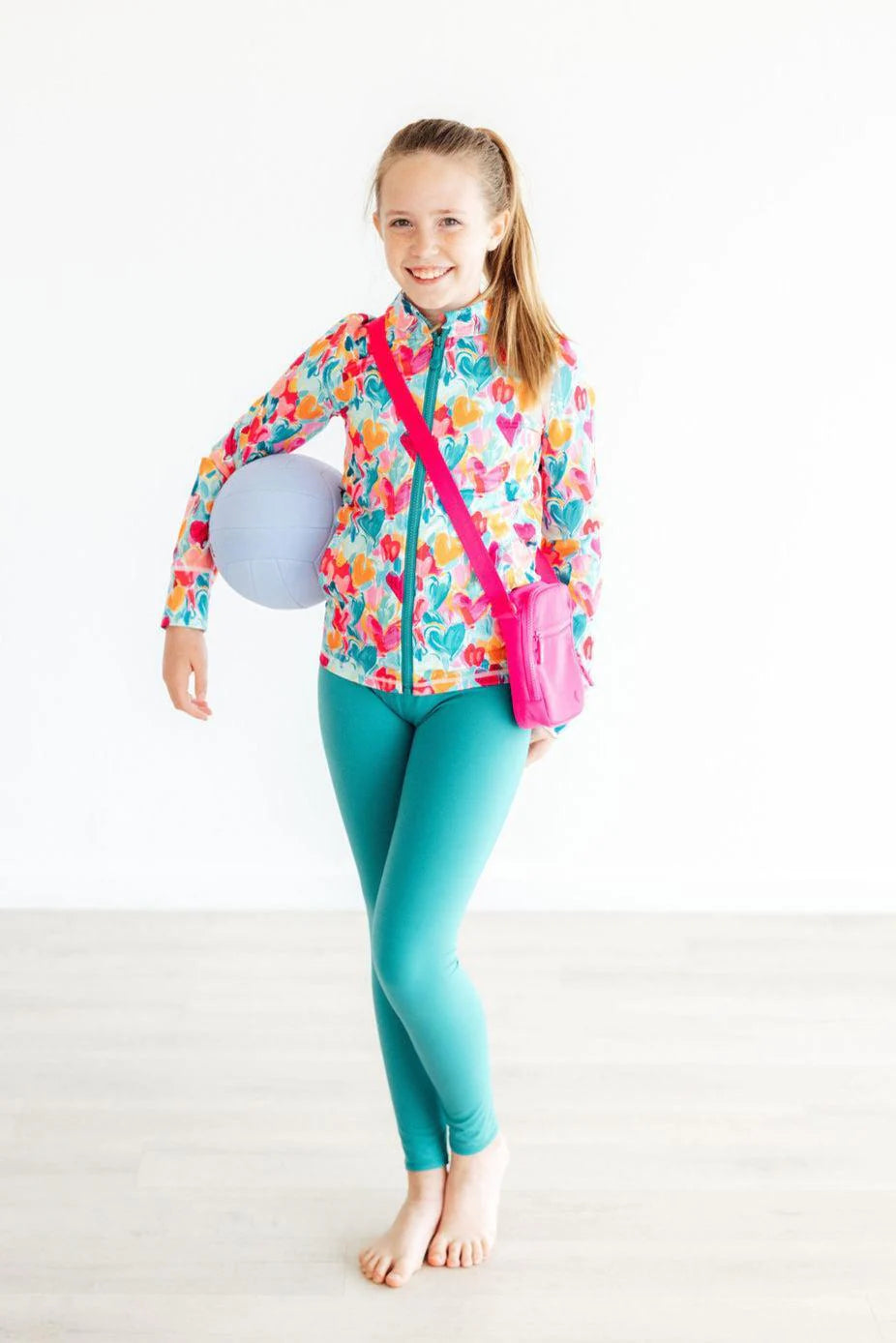 Turbo Teal Active Legging