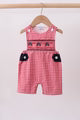 Red flag smocked gingham jonjon