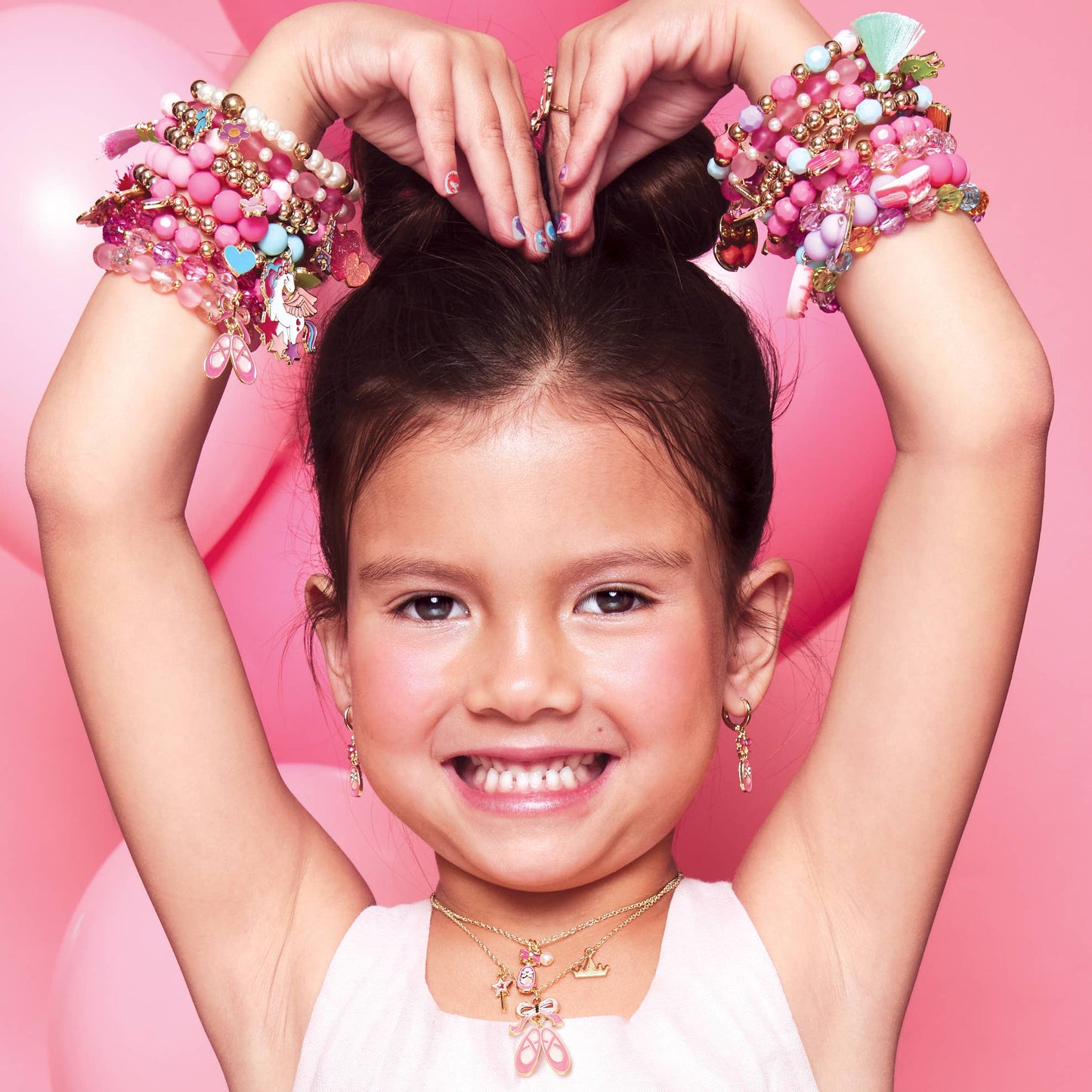 Sweet Petite Necklace | Crystal Ballet Shoe