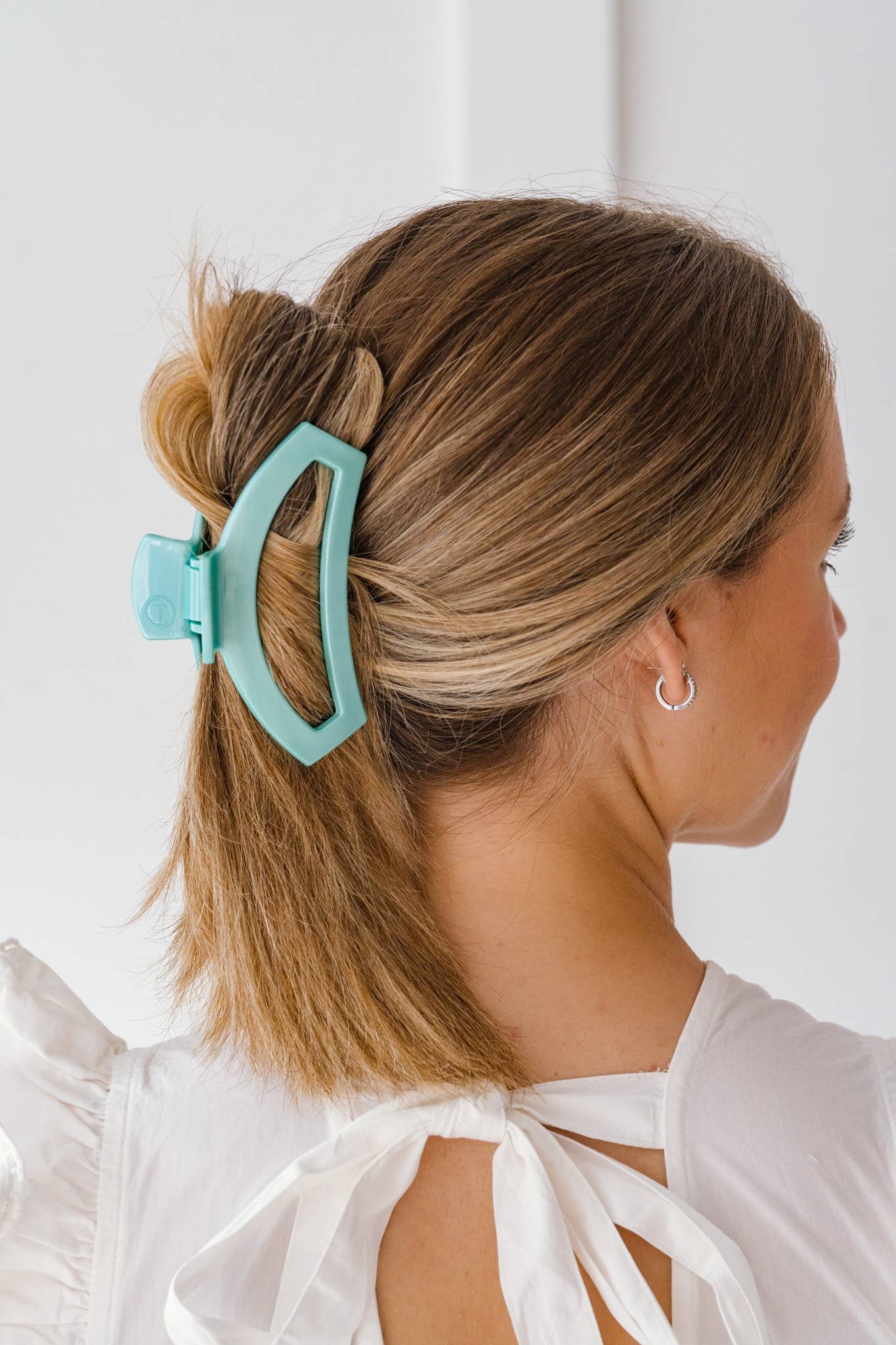Open Hair Clip | Medium | Totally Turquoise