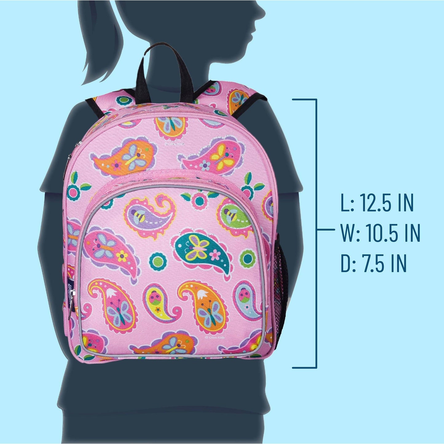 Paisley  Backpack - 12 Inch