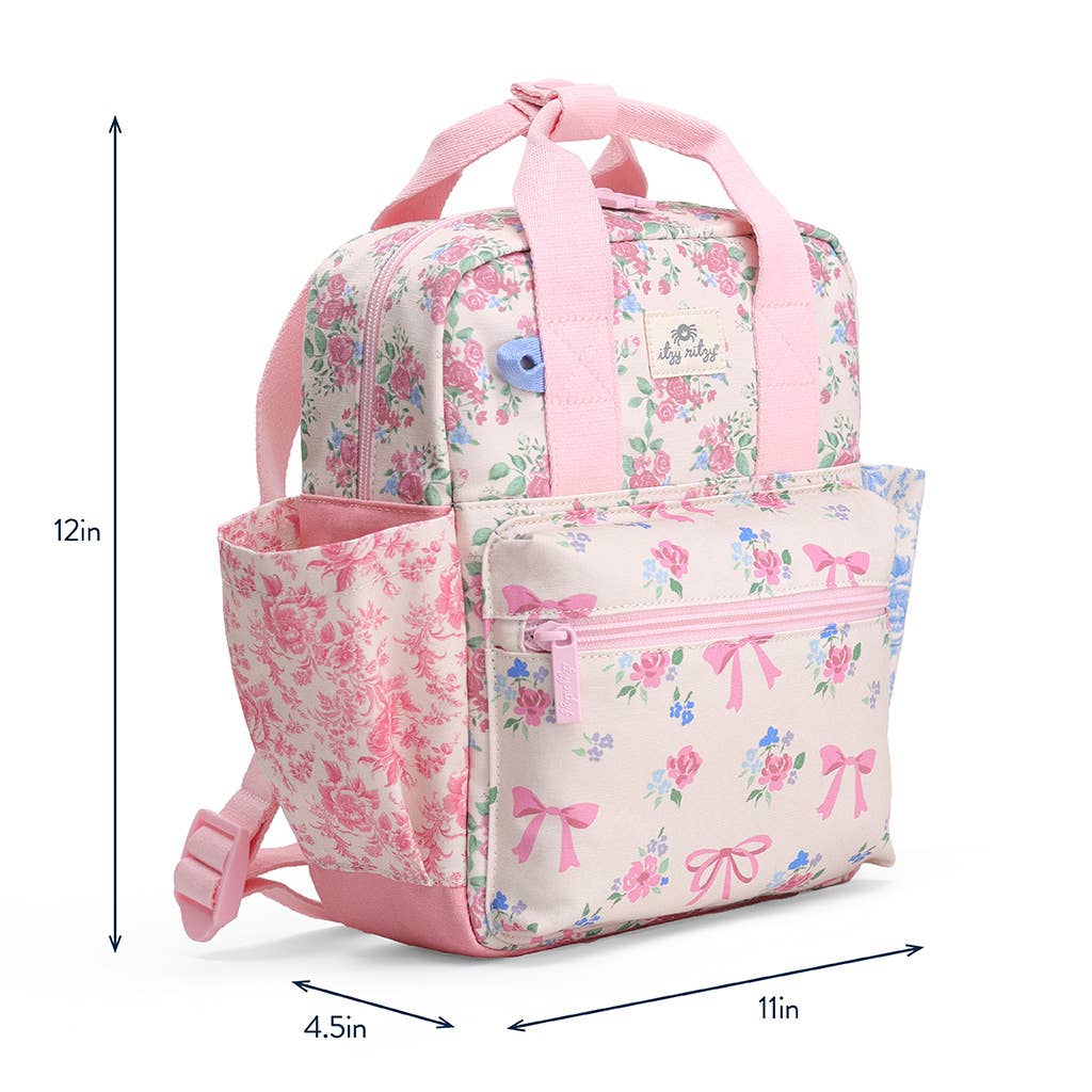 *NEW OPTIONS* Itzy Bitzy Backpack: Ribbons + Roses