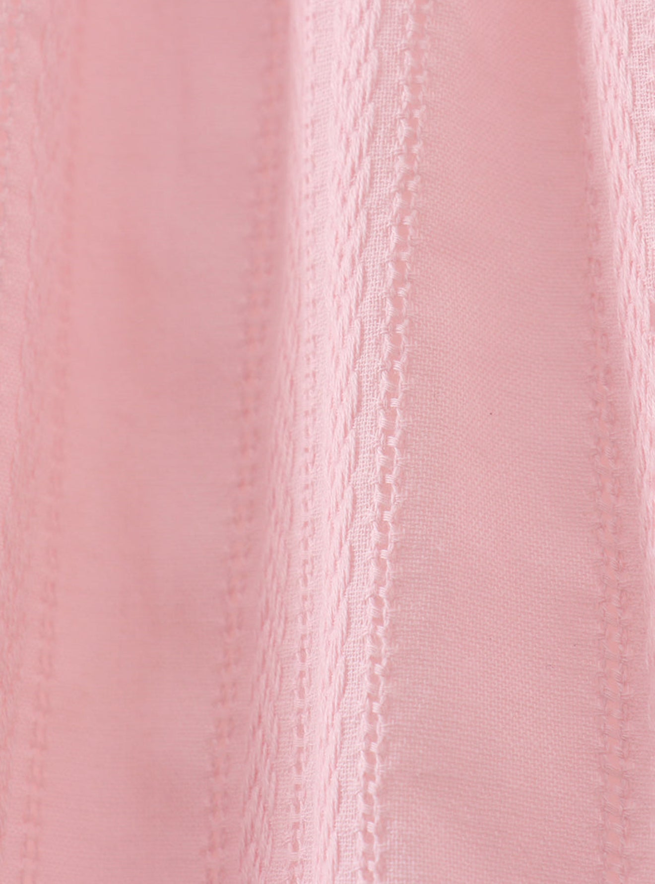 Pink princess smocked ruffle dress