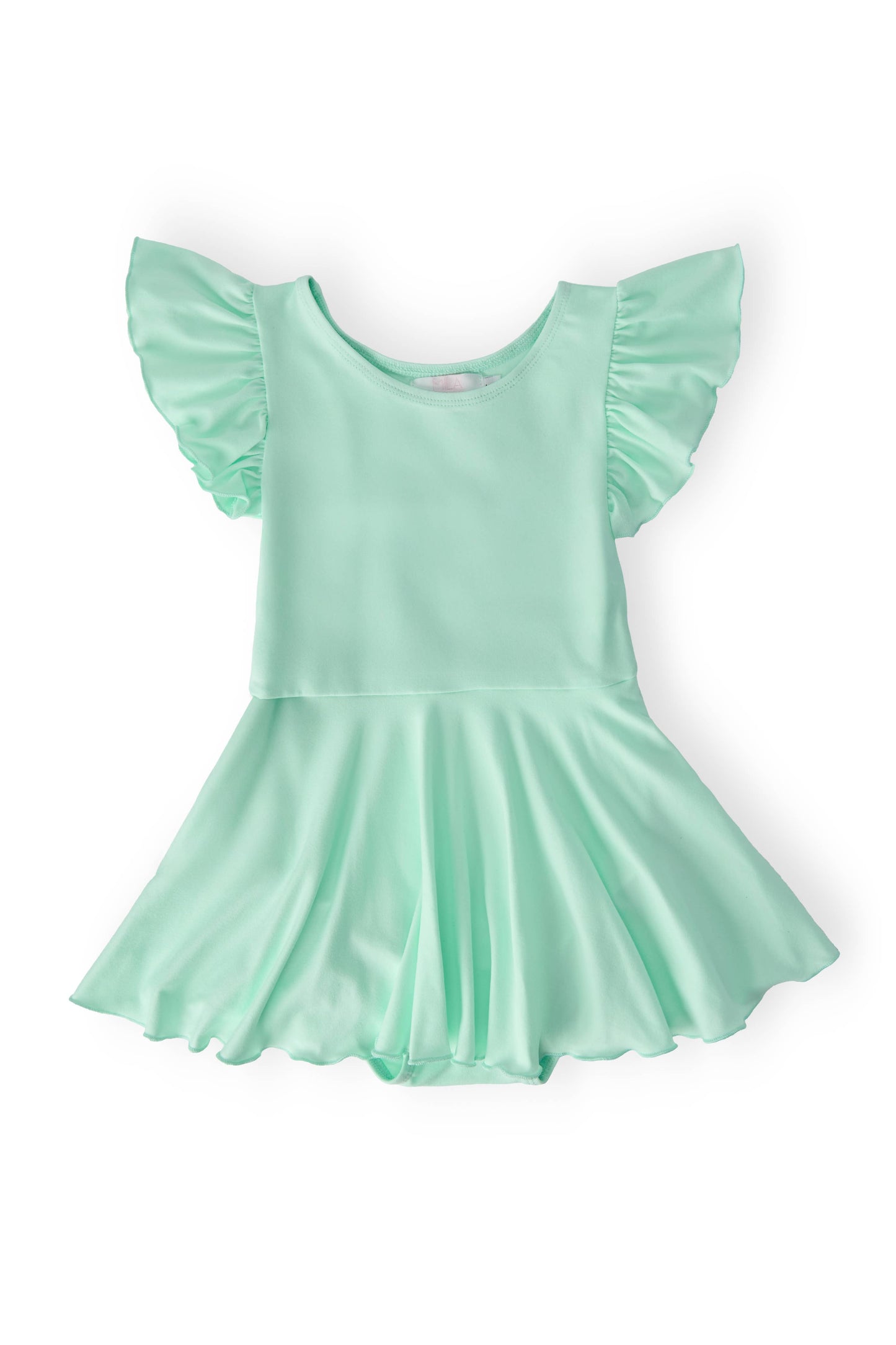 Pastel Green S/S Twirl Leotard