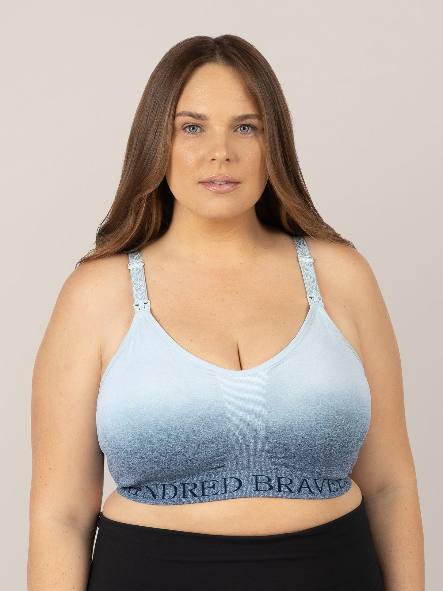 Sublime® Low Impact Nursing Sports Bra | Ombre Storm