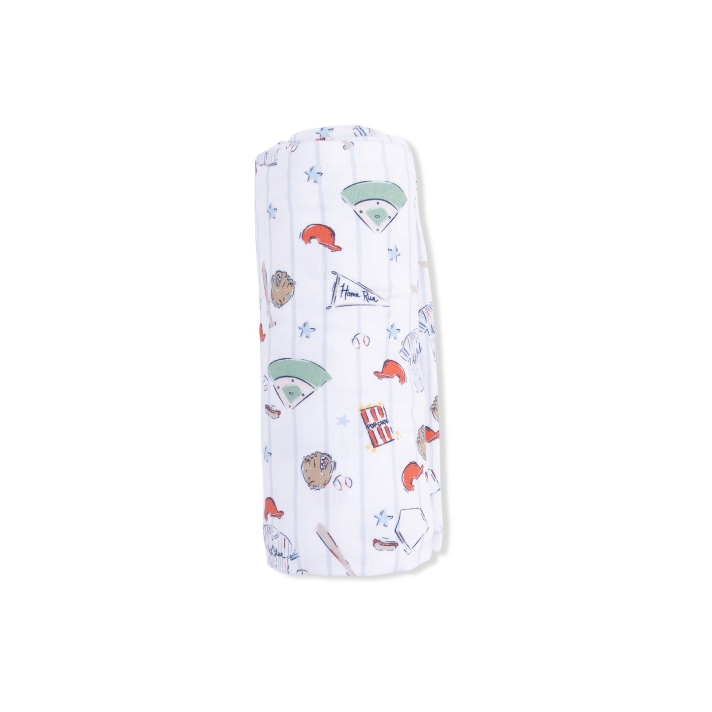 Home Run Baseball - Swaddle Blanket: 45X45