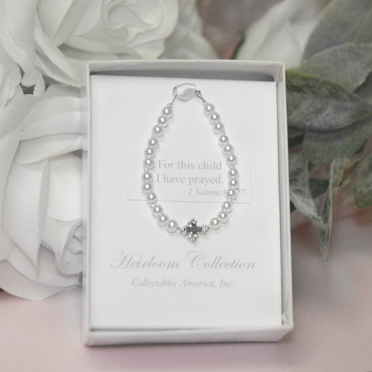 For this Child I Have Prayed Pearl Bracelet CJ-161