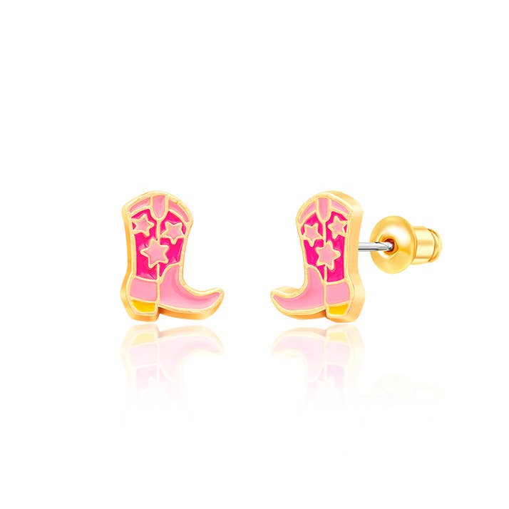 Boot Scootin' Cutie | Western Cowgirl Stud Earrings