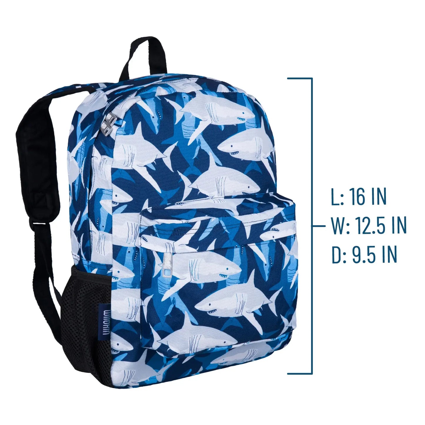 Sharks Backpack - 16 Inch