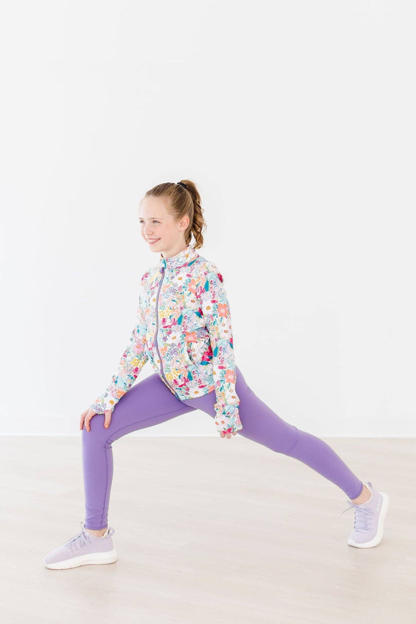 Playful Purple Active Legging
