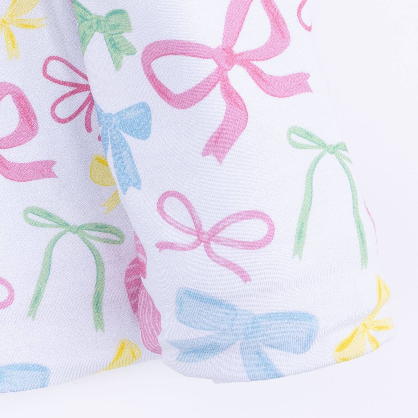 Sweet Bows - Swaddle Blanket: 45X45