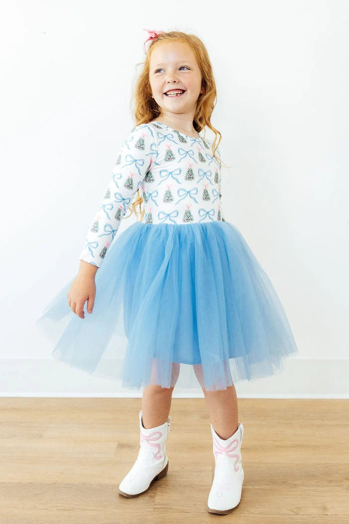COQUETTE CHRISTMAS L/S TUTU DRESS