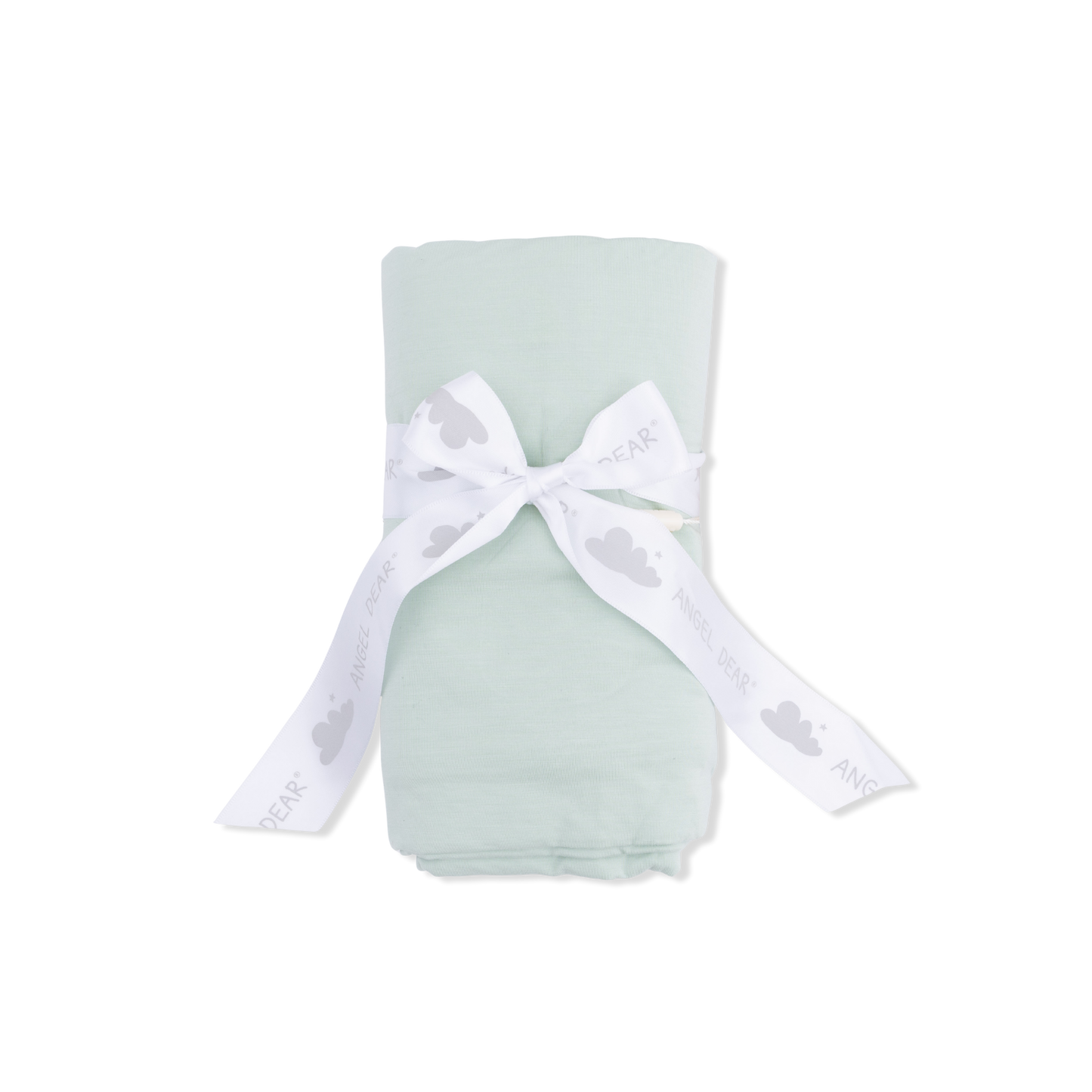 Solid Cameo Green - Swaddle Blanket: 45X45