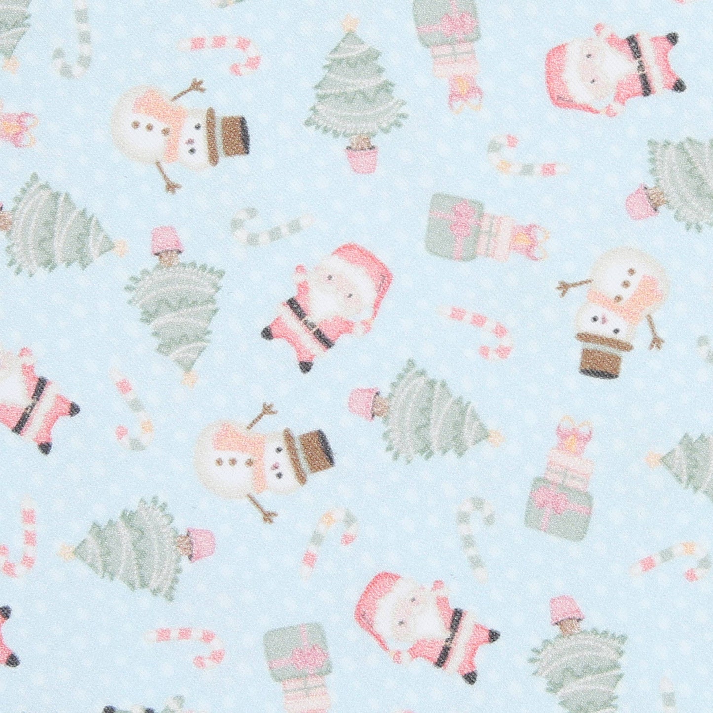 Sweet Little Christmas Blue Printed Converter: Blue