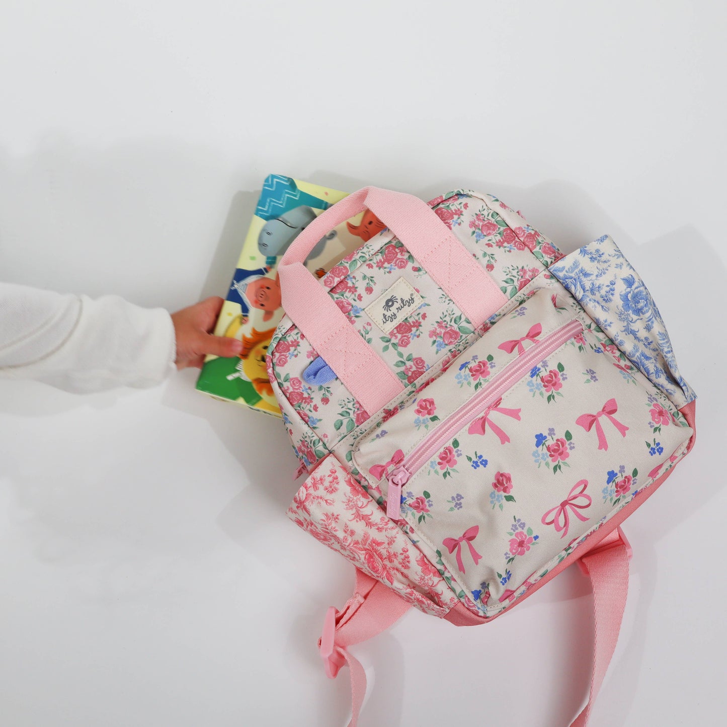 *NEW OPTIONS* Itzy Bitzy Backpack: Ribbons + Roses