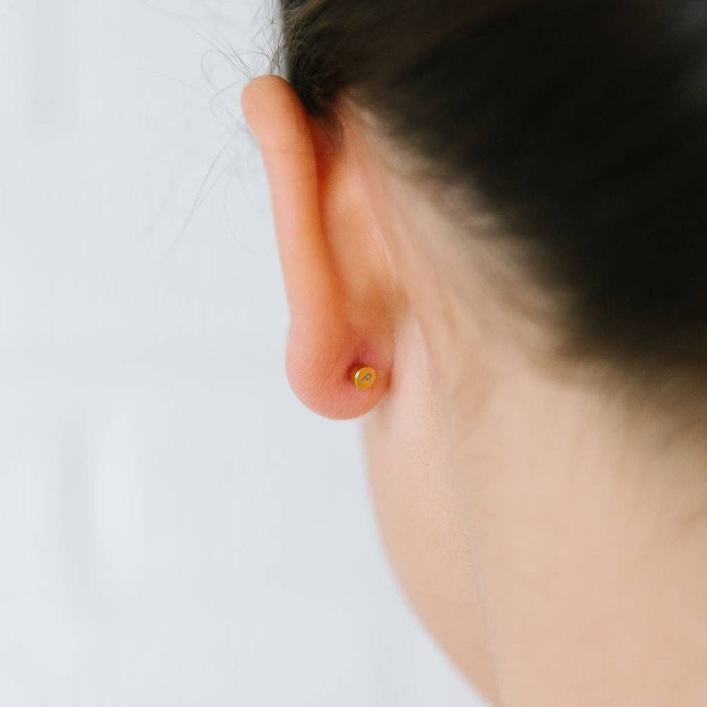 Earring Back Set (Set of 2): Gold