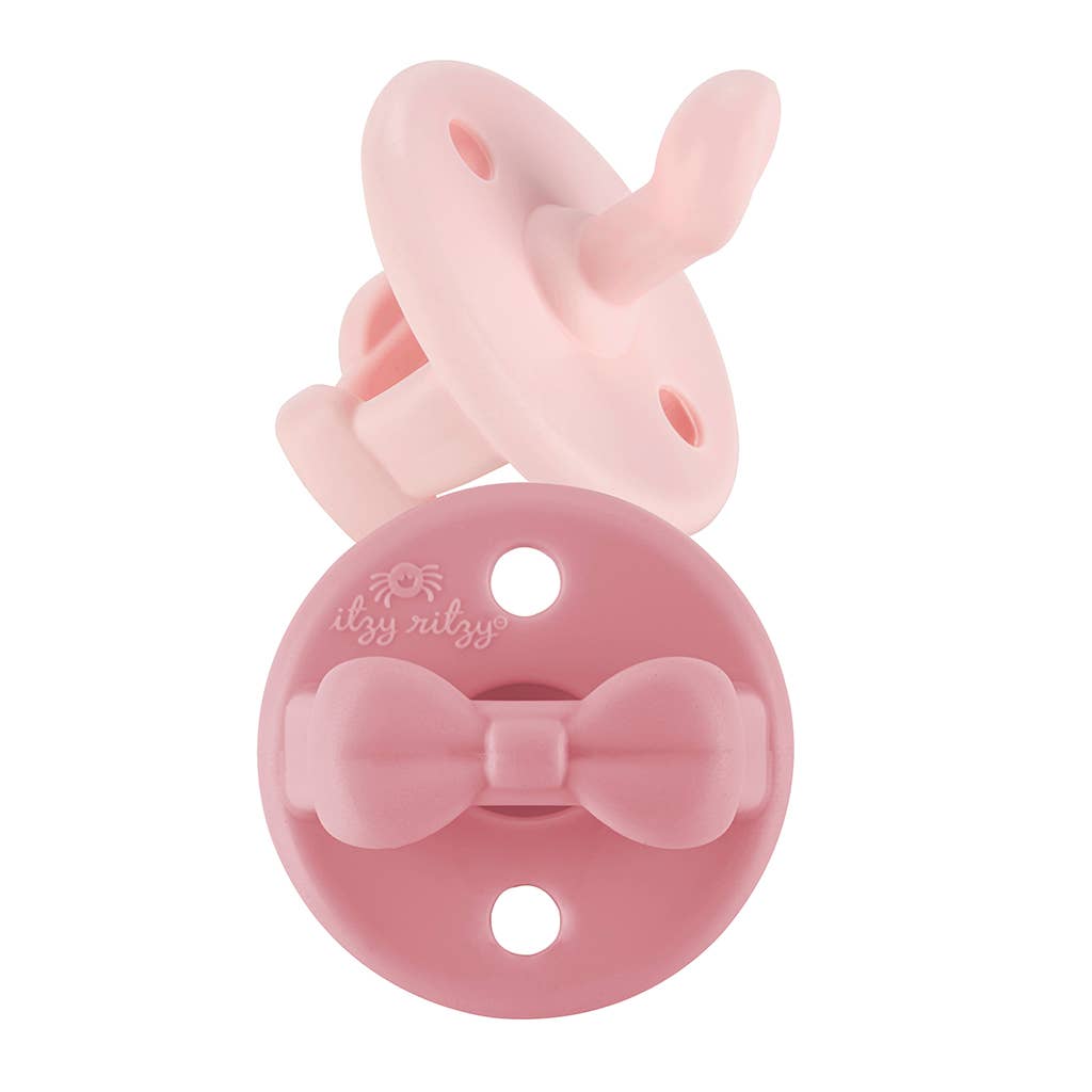 Sweetie Soother™ Orthodontic Pacifier Sets: Pink / 0-6 Months