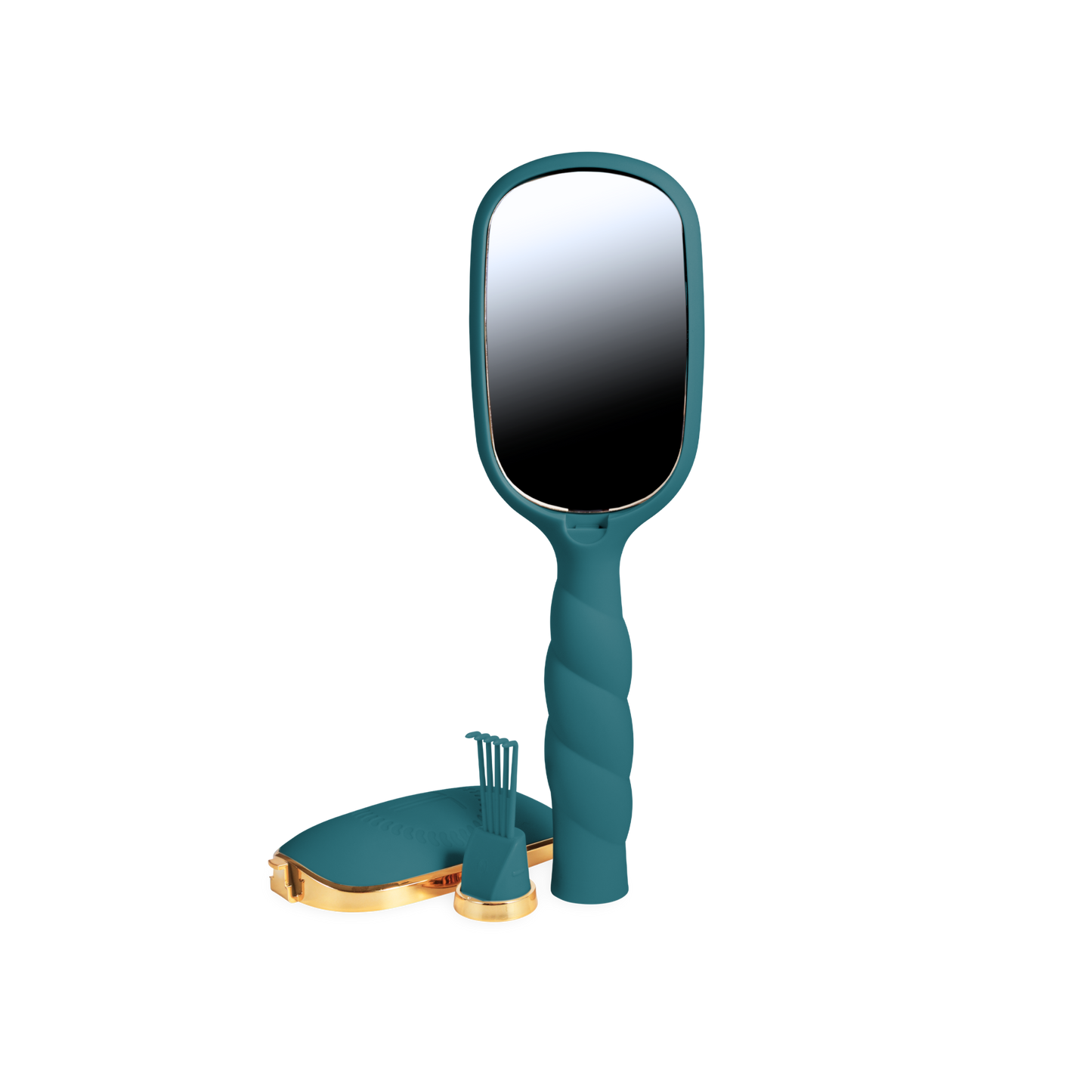 Detangler Hair Brush for Fine Hair - Teal With It