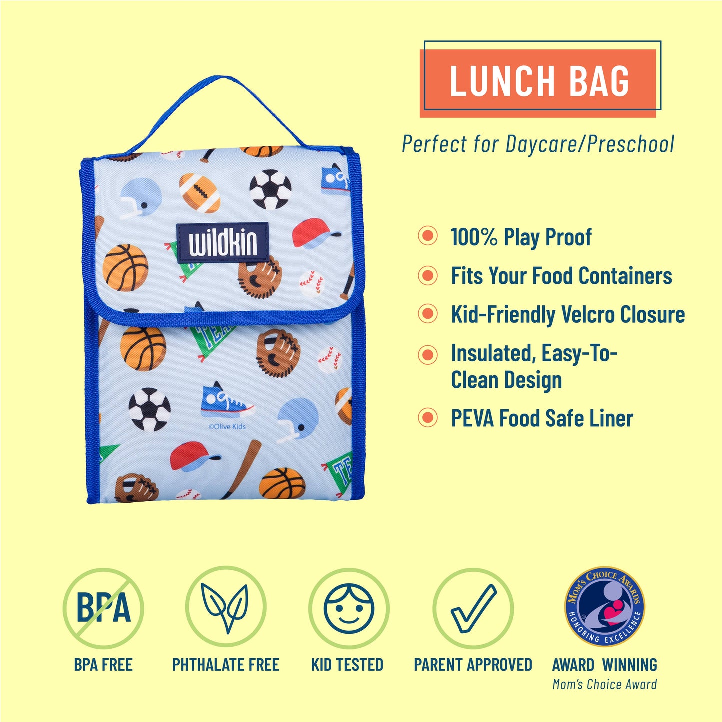 Game On Lunch Bag