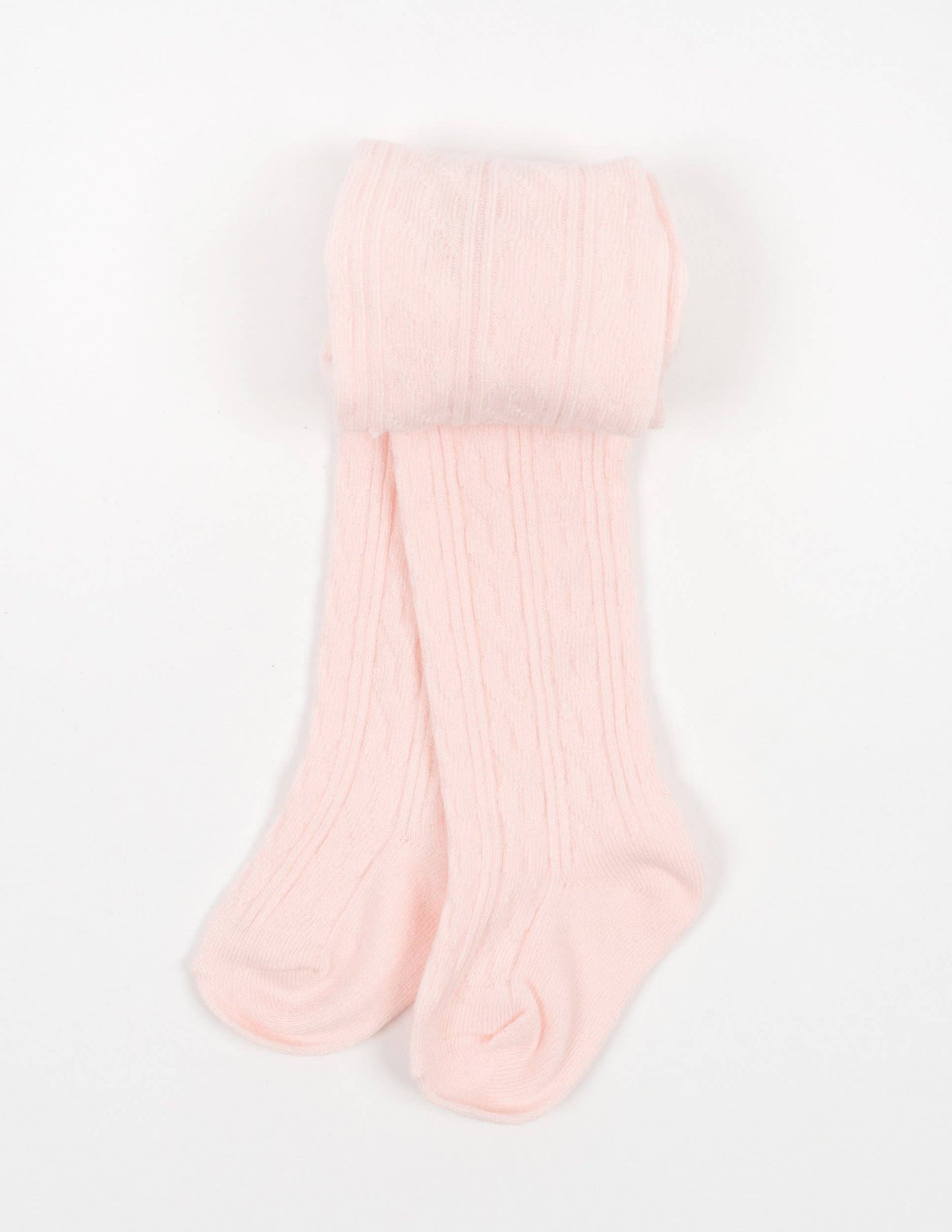 Kids Knit Tights: LIGHT PINK