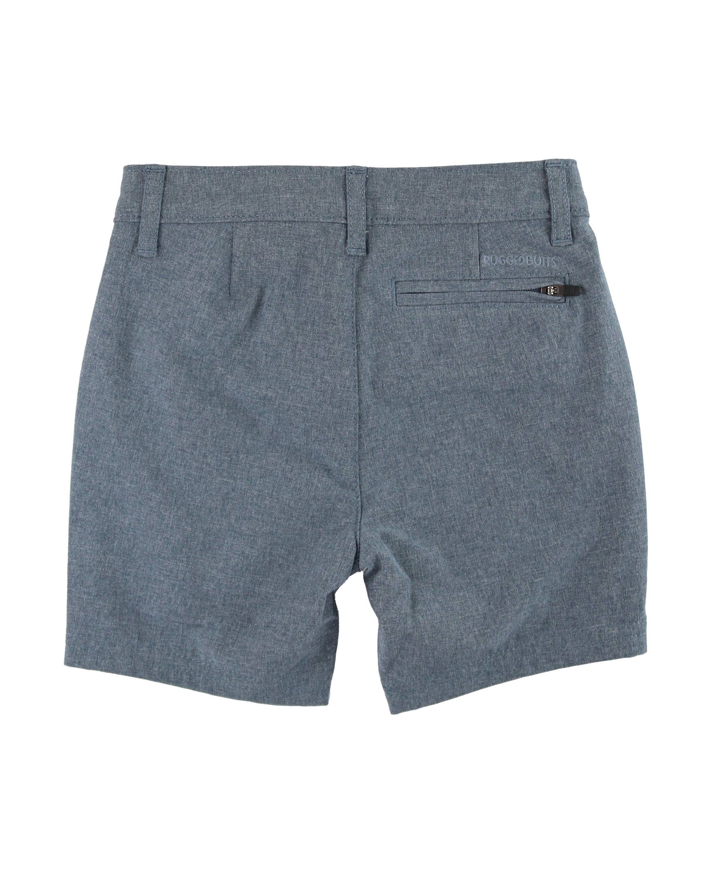 Boys Heather Navy Hybrid Shorts: Blue
