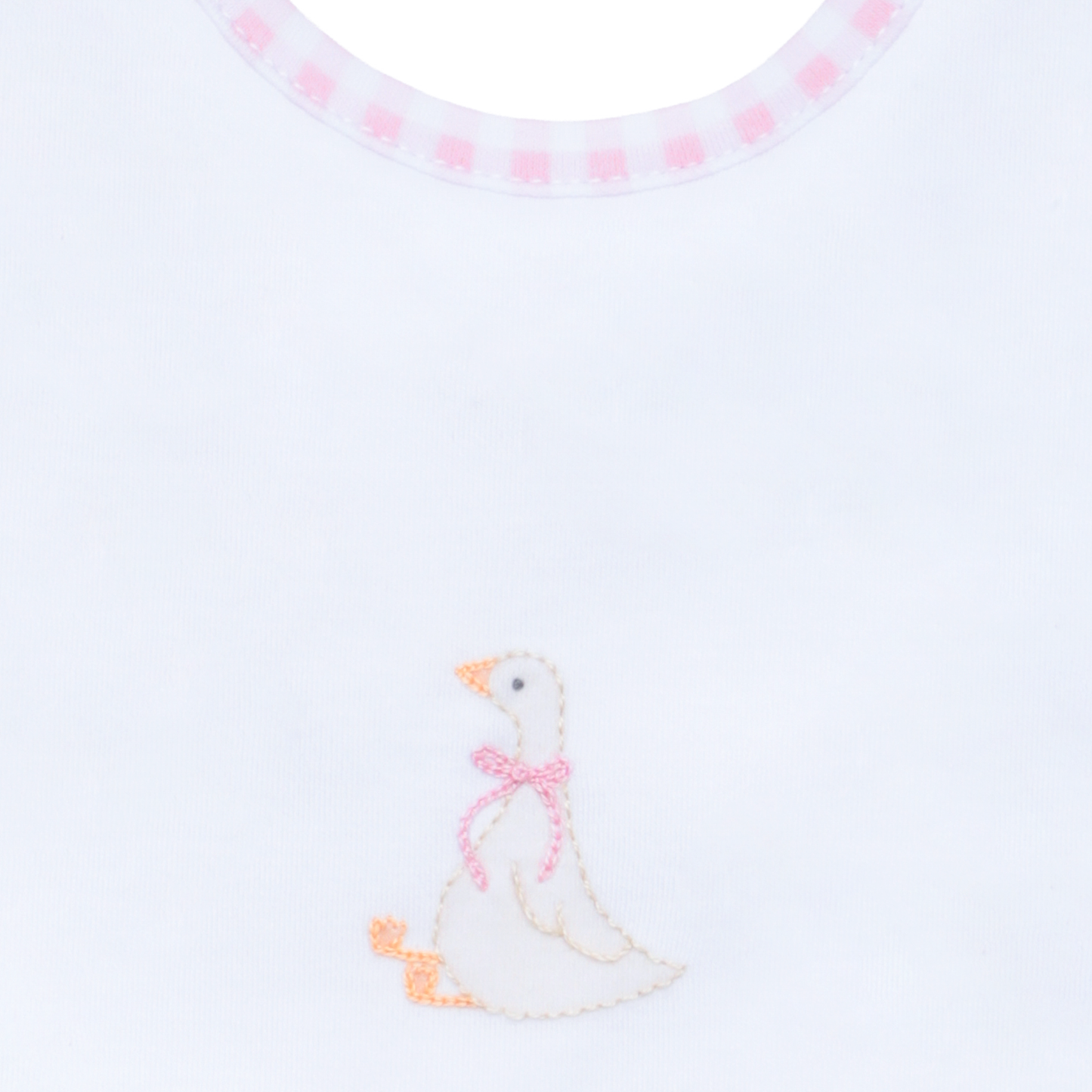 Silly Goose Bib - Pink: One Size