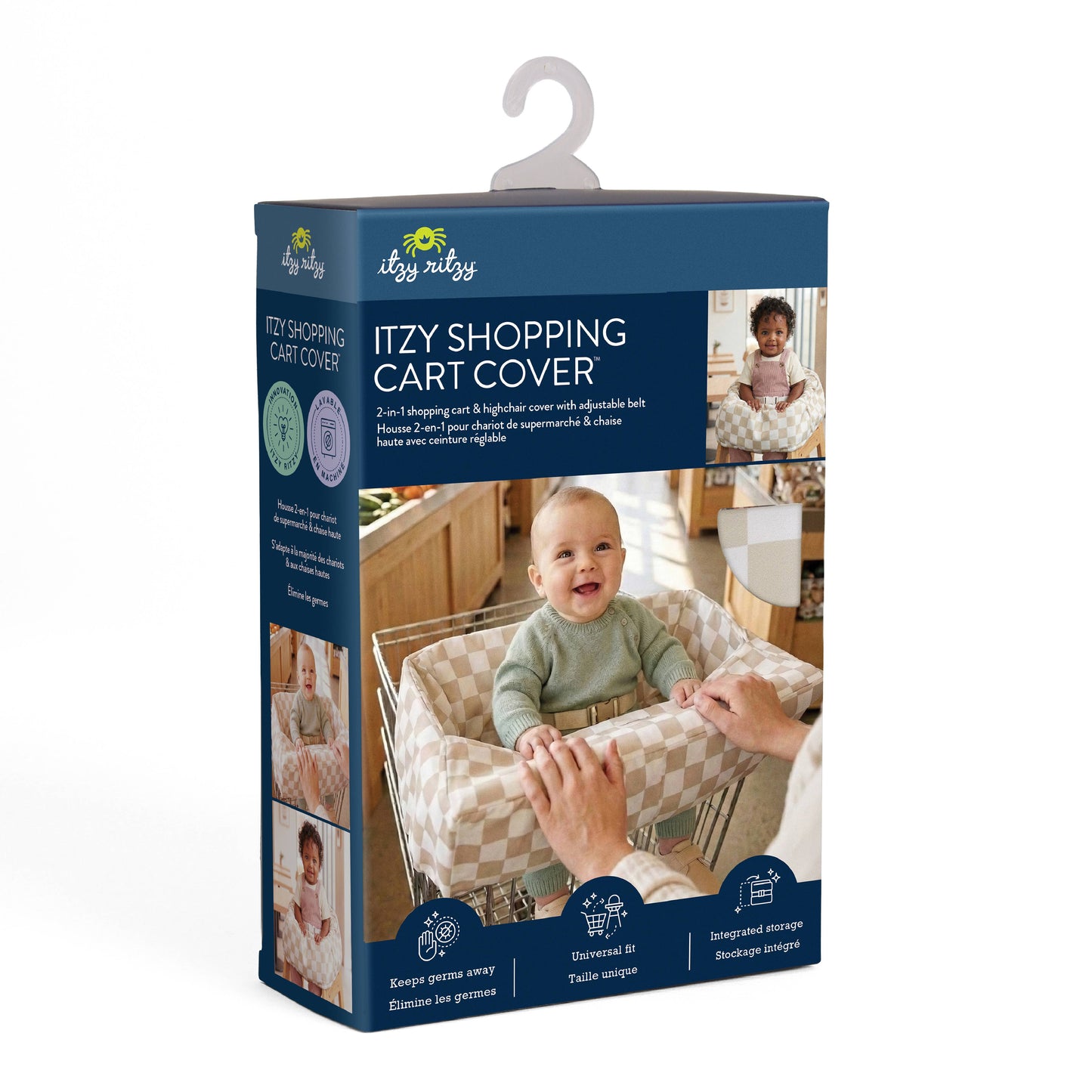 *NEW* Checkerboard Itzy Shopping Cart Cover™