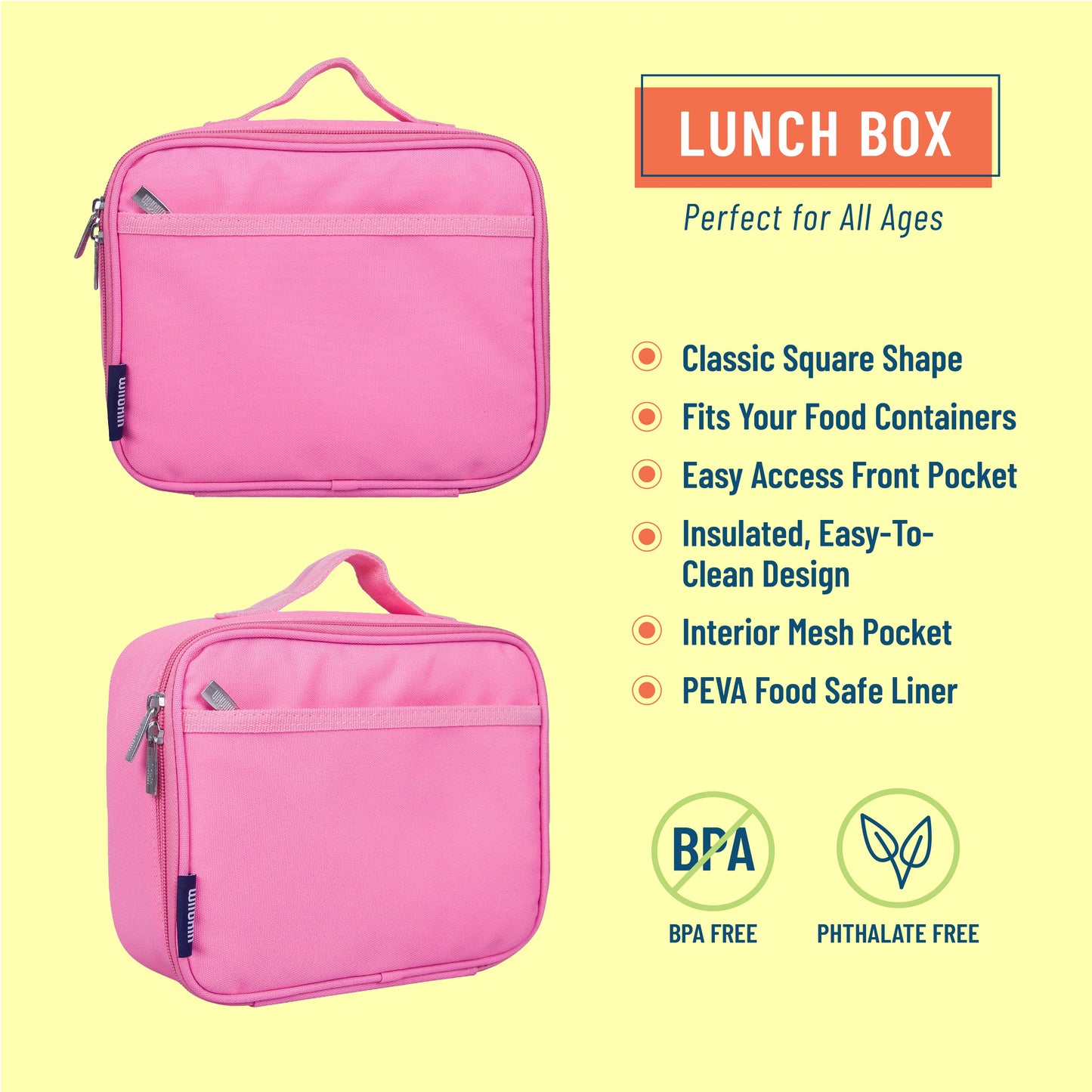 Flamingo Pink Lunch Box