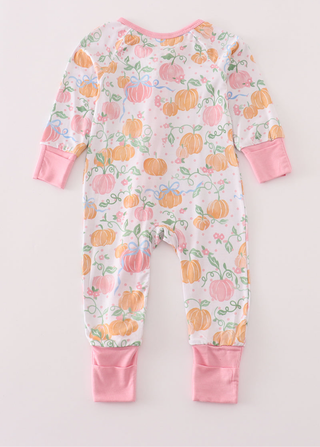 Pink Pumpkin Bamboo Pajamas