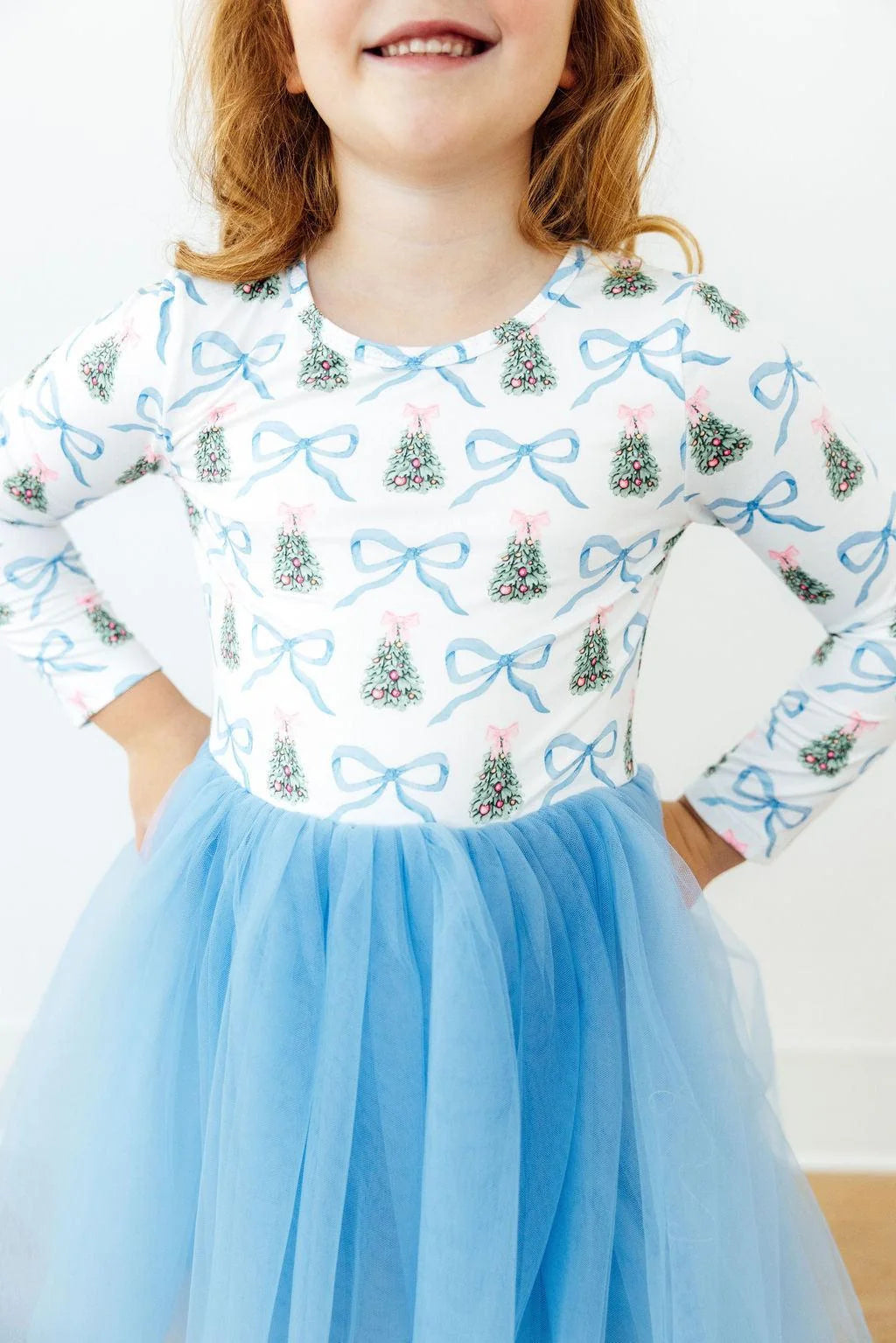 COQUETTE CHRISTMAS L/S TUTU DRESS